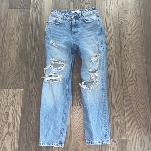 Zara mom jeans
